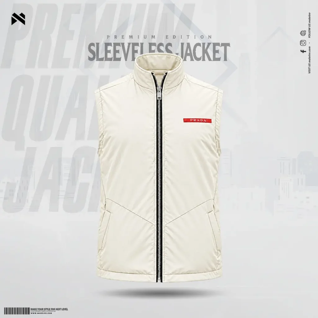 Luxury Sunkin PRADA Jacket - Cream