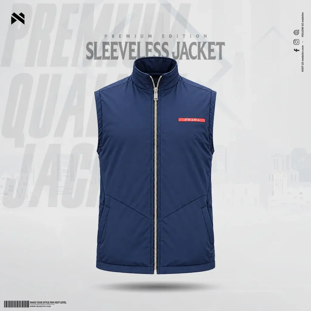 Luxury Sunkin PRADA Jacket - Navy Blue