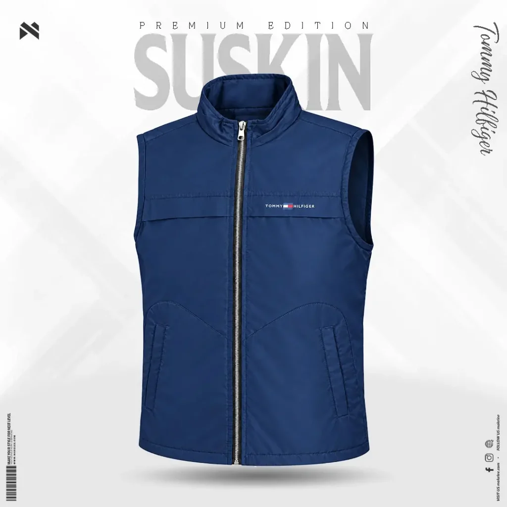 Luxury Sunkin TOMMY HILFIGER Jacket - Navy Blue